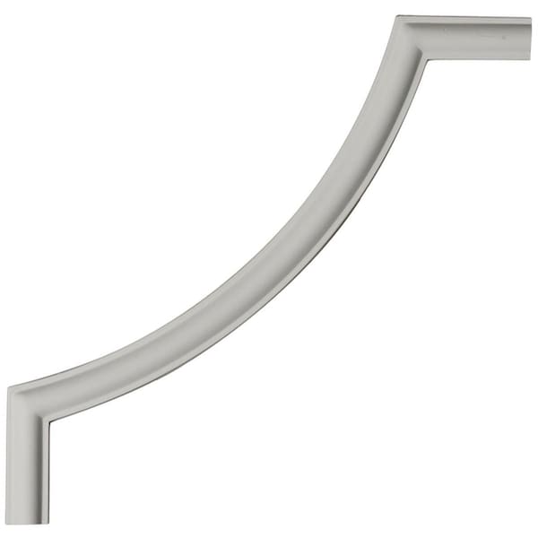 Ekena Millwork Panel Moulding Corner, Urethane, 10 in H, 10 in W PML10X10TR - main